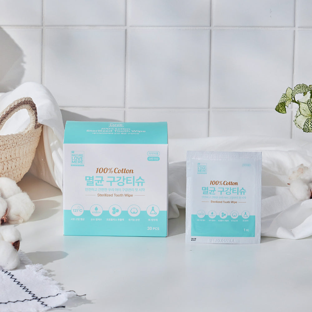 Oral Wipes & Silicone Toothbrush