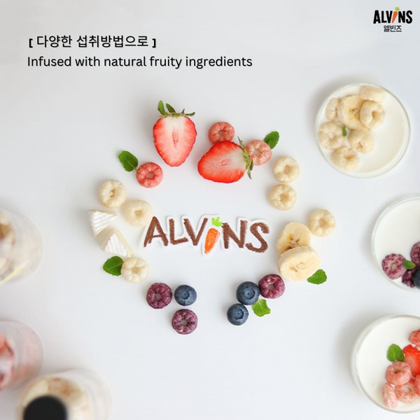 ALVINS - Organic Rice Pops / Rice Rings / Rice Stix for 6M+ | No synthetic additives | Adds fun colors naturally from fruits