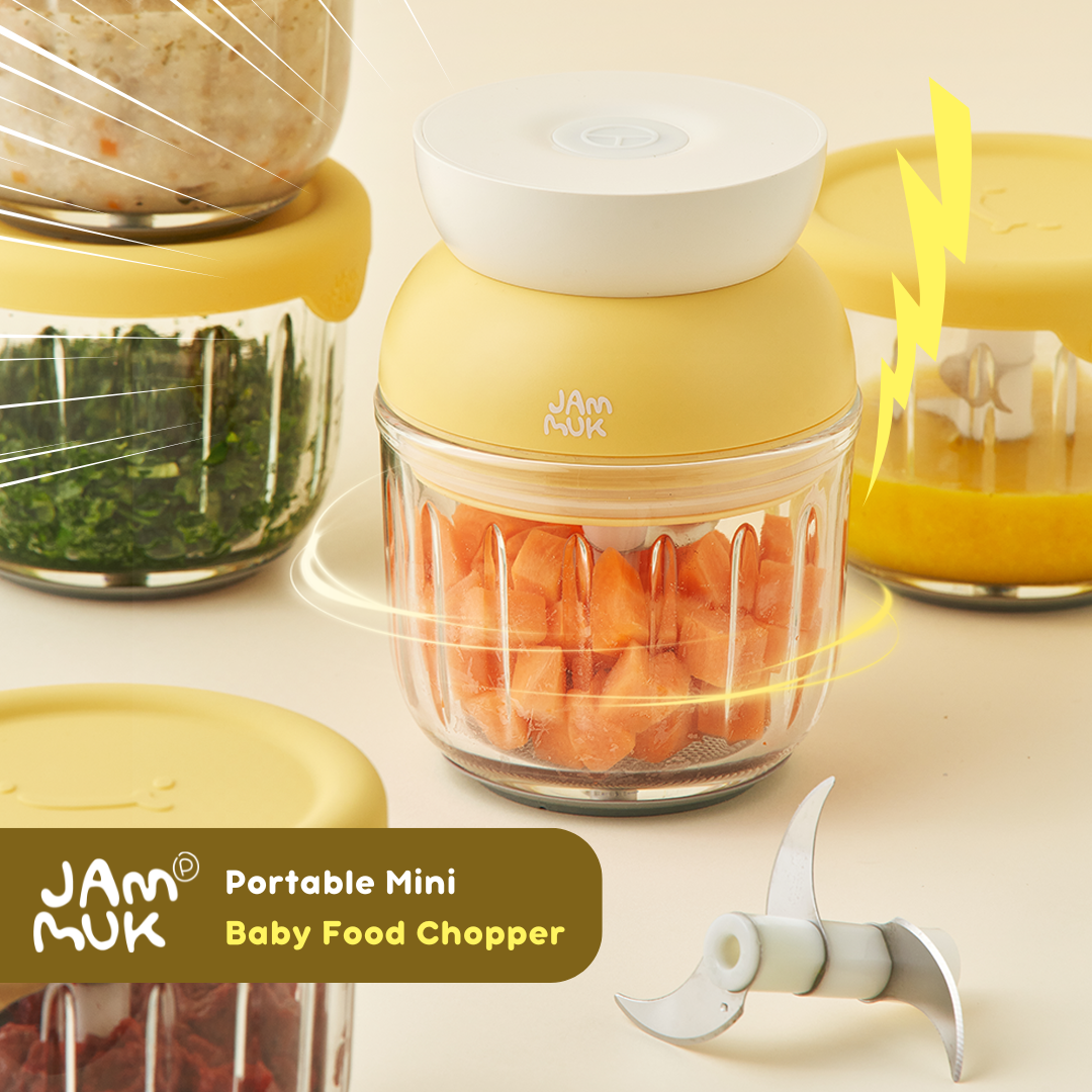 Portable Mini Baby Food Chopper | 40W & 28000 RPM