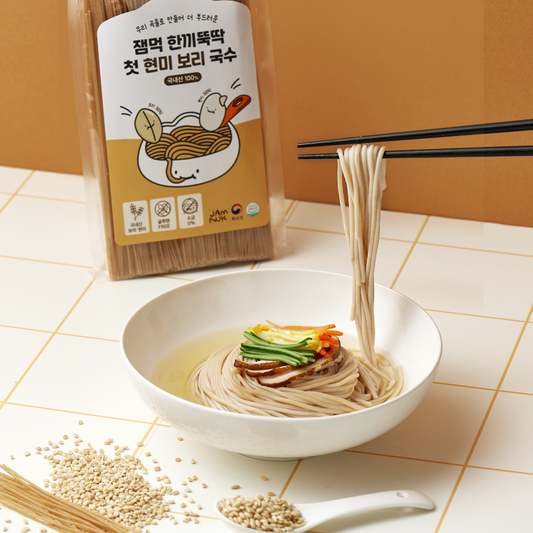 Brown Rice Barley Noodles 300g for 8m+ | 100% Natural Ingredients | Rich Nutrition and Easy Digestibility