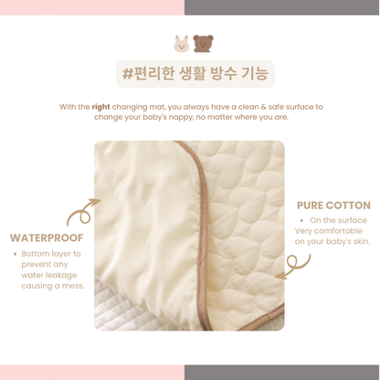 Waterproof Foldable Compact Changing Mat