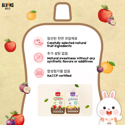 Alvins – Korean Apple / Pear Juice with Prune for 12m+