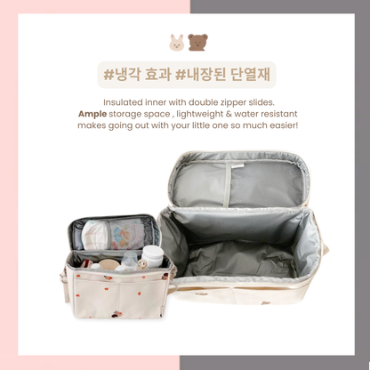 Multipurpose Stroller Organizer Bag | Travel made easy ~