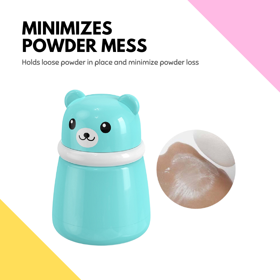 Portable Baby Powder Bottle - Lightweight & Travel-Friendly