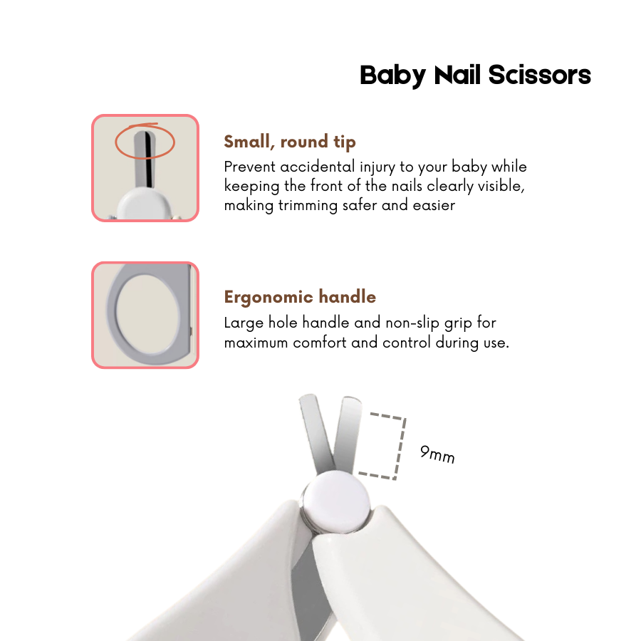 4 in 1 Baby Nail Care Kit | Perfect for Newborns and Toddlers | Travel-Friendly | BPA FREE