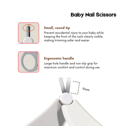 4 in 1 Baby Nail Care Kit | Perfect for Newborns and Toddlers | Travel-Friendly | BPA FREE