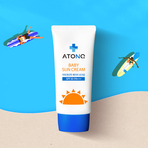 ATONO2 -  Suncare series SPF50+ PA++++ | Sun Screen UVB UVA protection for Baby Toddler Kids