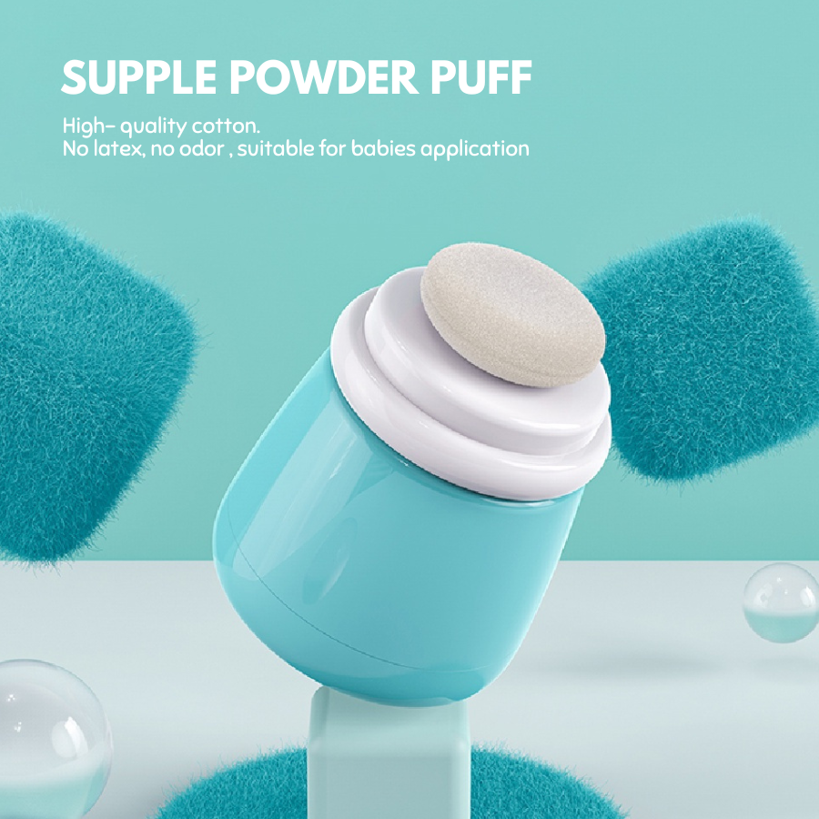 Portable Baby Powder Bottle - Lightweight & Travel-Friendly