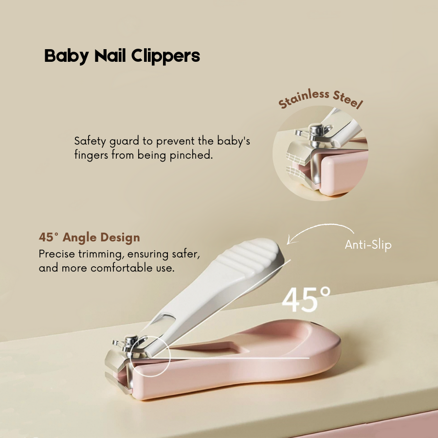 4 in 1 Baby Nail Care Kit | Perfect for Newborns and Toddlers | Travel-Friendly | BPA FREE