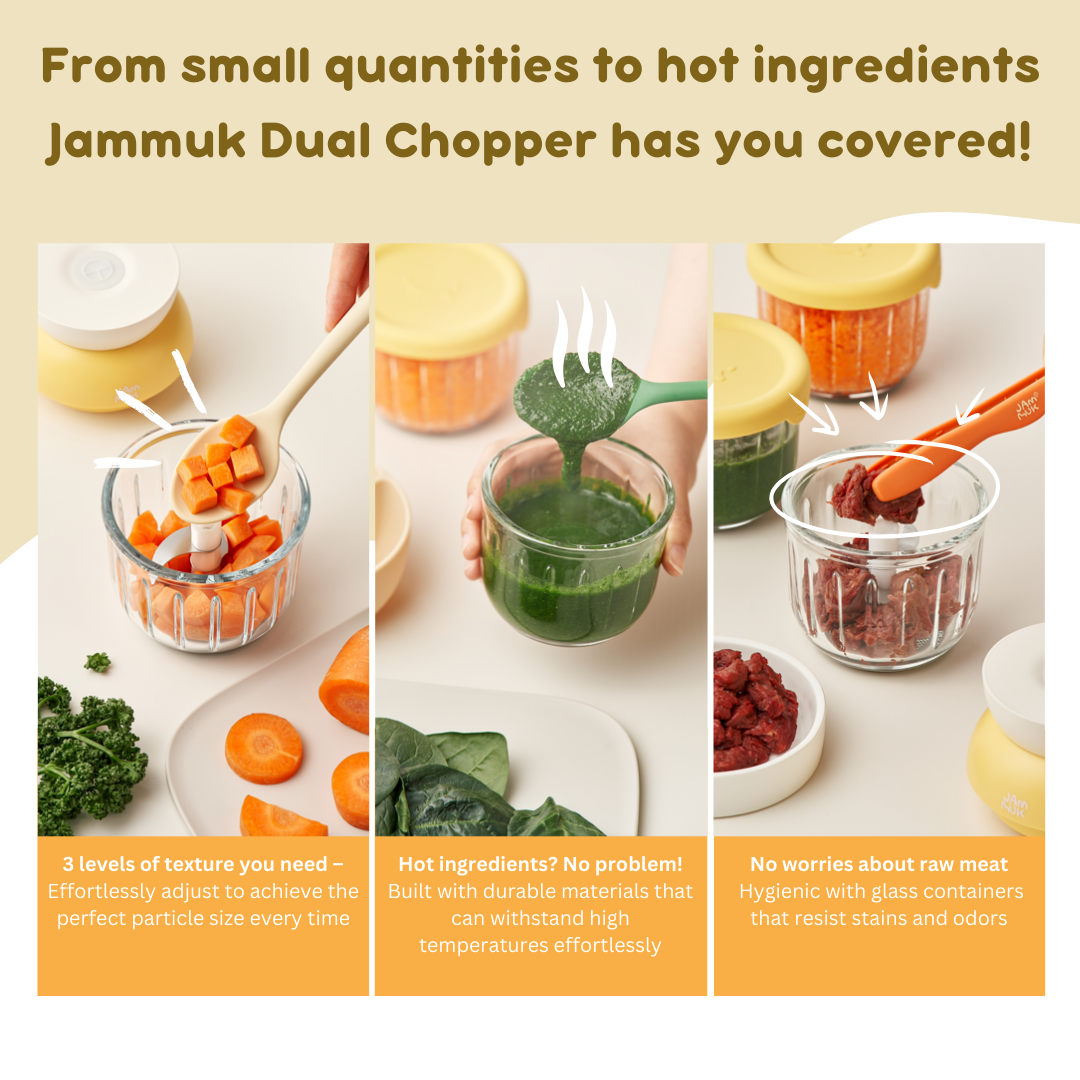 Portable Mini Baby Food Chopper | 40W & 28000 RPM