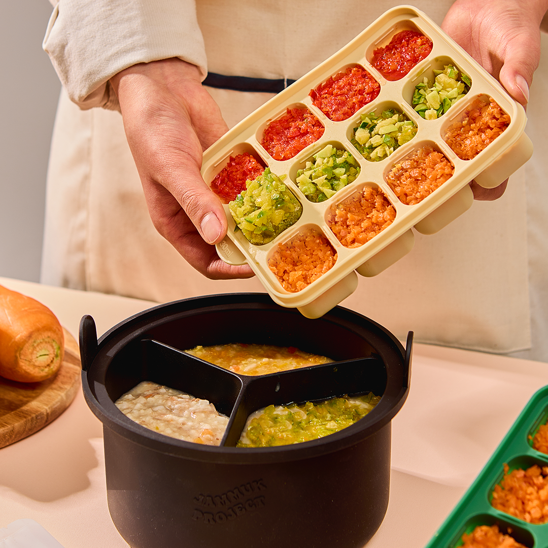 JAMMUK - Platinum Silicone Food Cube Tray