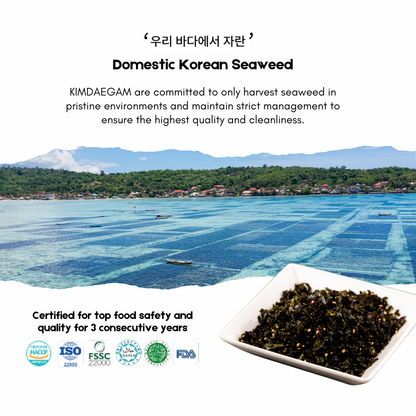 Organic Seaweed Sticks for Kids & Adults | 10g x 15 sticks