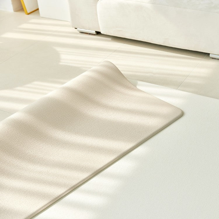 [ORGANIC IVORY] Korea Factory Playmat - 1.5cm, Anti-Slip, Waterproof, PVC, Toddler Safe