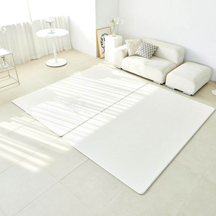 [ORGANIC IVORY] Korea Factory Playmat - 1.5cm, Anti-Slip, Waterproof, PVC, Toddler Safe