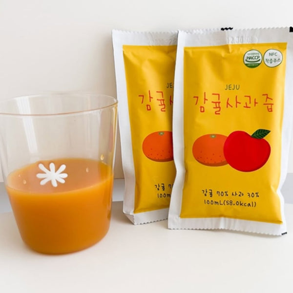 8 PACKETS | Sunfarm 100% NFC Fruit Juice (South Korea)