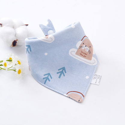 Baby Cotton Drool Bibs | Bandana | Saliva Towel | Scraves | Cloth