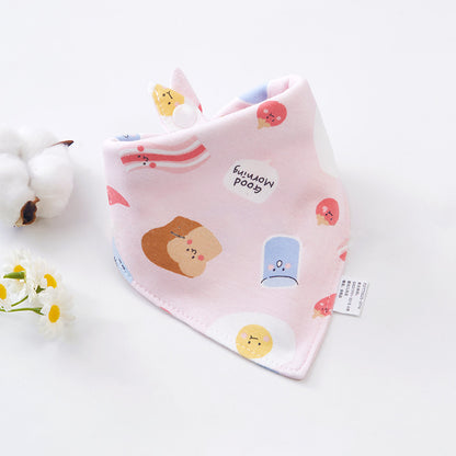 Baby Cotton Drool Bibs | Bandana | Saliva Towel | Scraves | Cloth