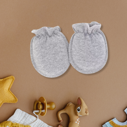 Baby Mittens for Newborn 0m+ | Soft Cotton & Breathable | Prevent Scratch