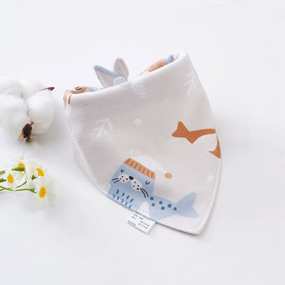 Baby Cotton Drool Bibs | Bandana | Saliva Towel | Scraves | Cloth