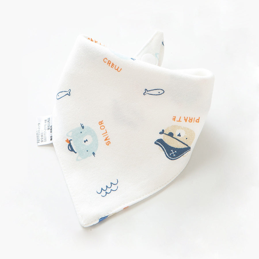 Baby Cotton Drool Bibs | Bandana | Saliva Towel | Scraves | Cloth