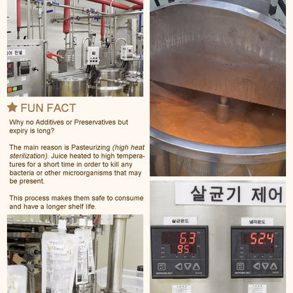 Sunfarm 100% NFC Fruit Juice (South Korea)