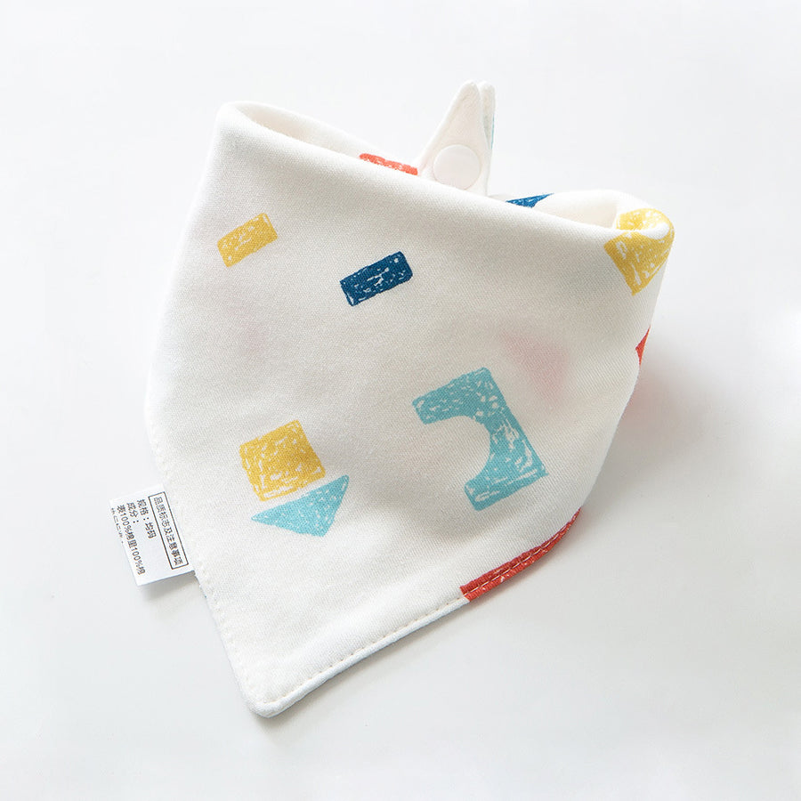 Baby Cotton Drool Bibs | Bandana | Saliva Towel | Scraves | Cloth