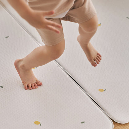 (PREORDER) [LEMON DROP] Korea Factory Playmat - 1.5cm, Anti-Slip, Waterproof, PVC, Toddler Safe