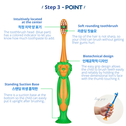 Soft Bristle Toothbrush & Toothpaste