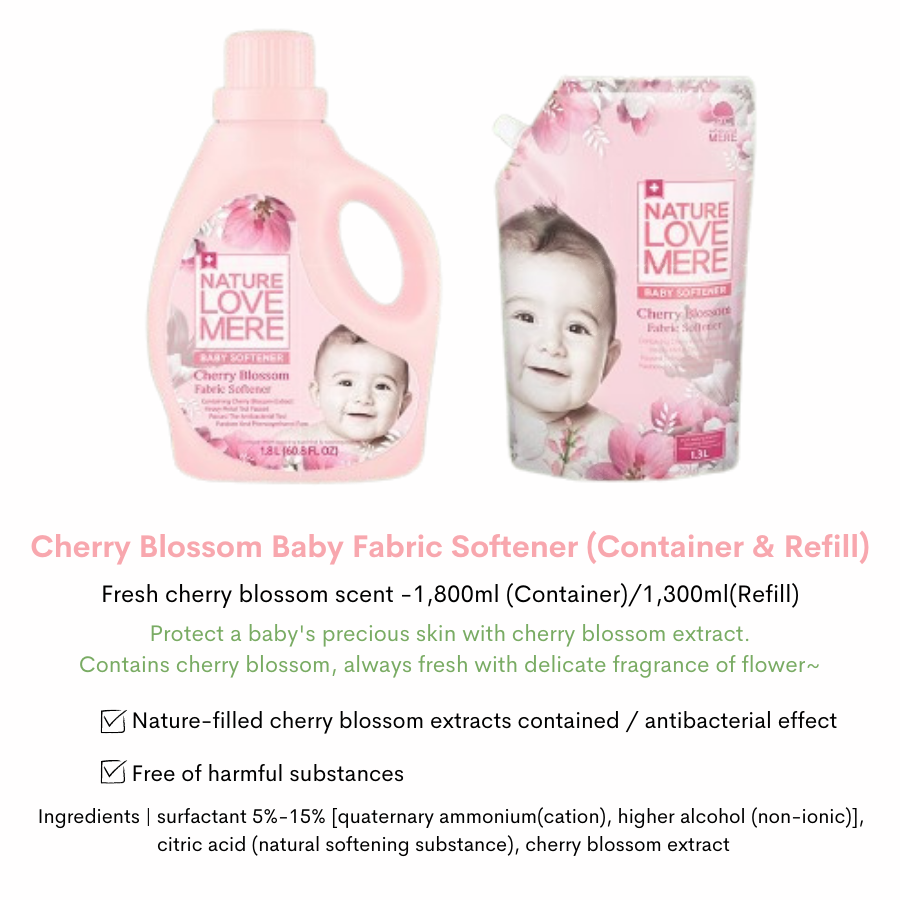 Cherry Blossom Detergent & Softener