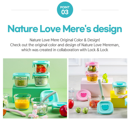 Food Storage Glass Container - Nature Love Mere x Lock n Lock