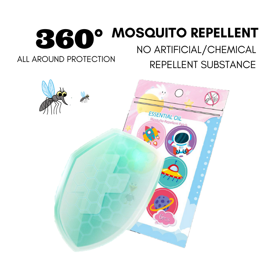 *NEW* Deet-Free Mosquito Patches - Natural Repellent (60pcs / pack)