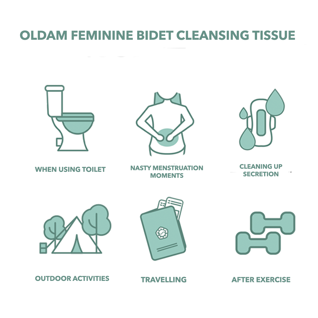 Feminine Bidet Wipes