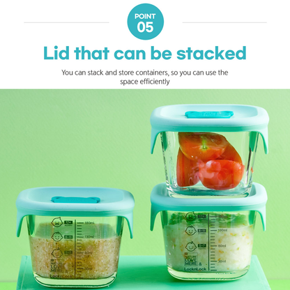 Food Storage Glass Container - Nature Love Mere x Lock n Lock