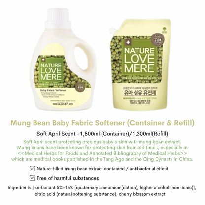 Mung Bean Detergent & Softener