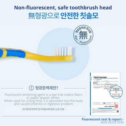 Soft Bristle Toothbrush & Toothpaste